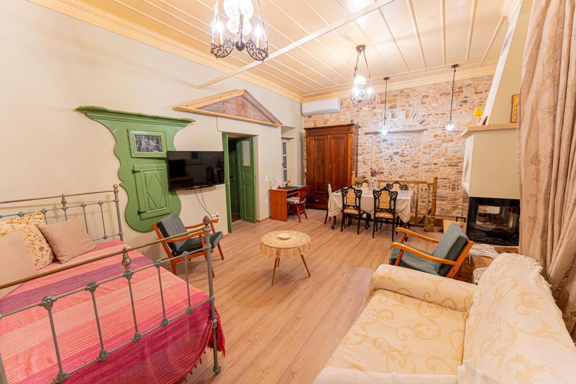 شقة Irene'S Mansion Vrontádos المظهر الخارجي الصورة