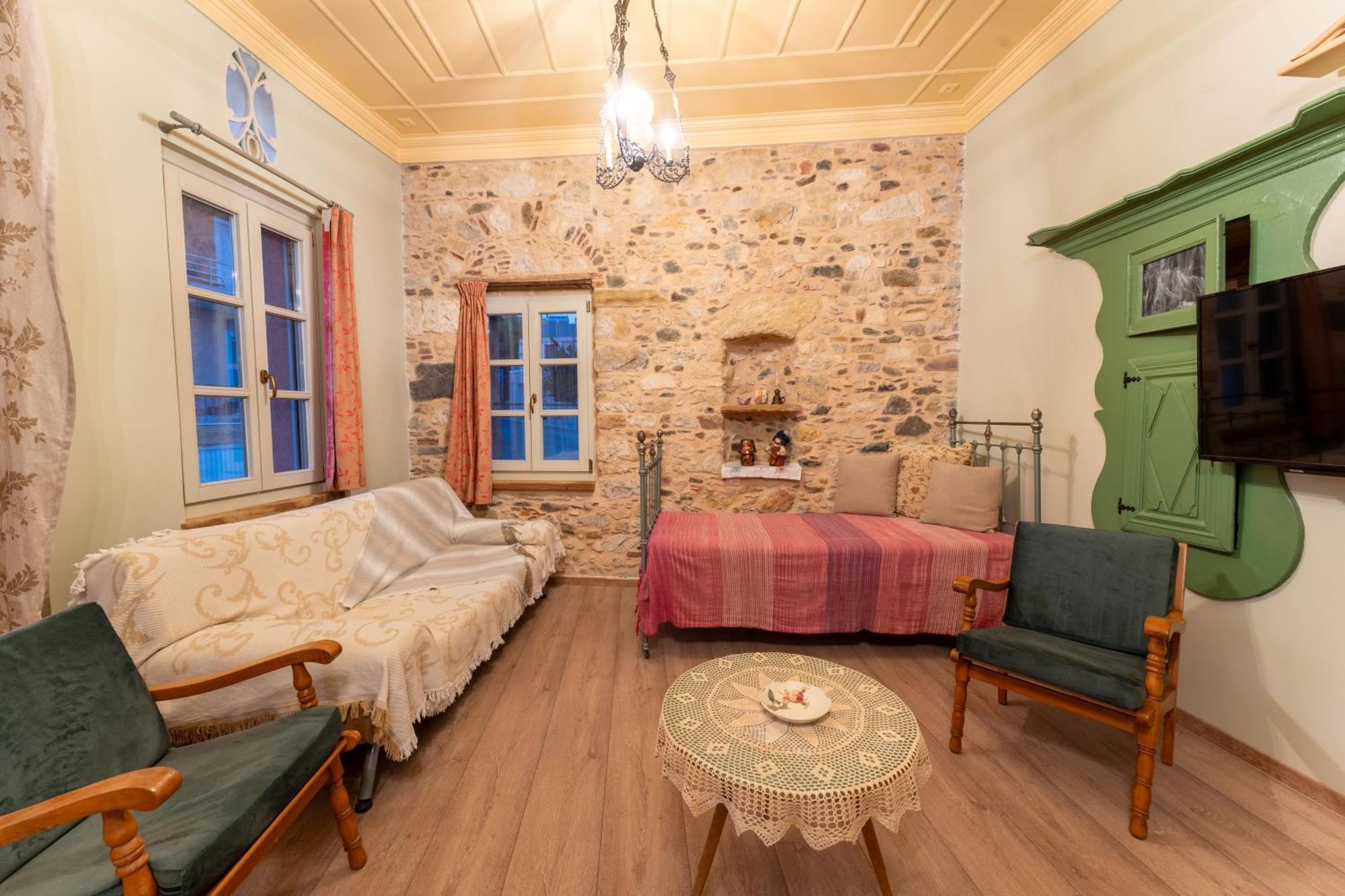 شقة Irene'S Mansion Vrontádos المظهر الخارجي الصورة